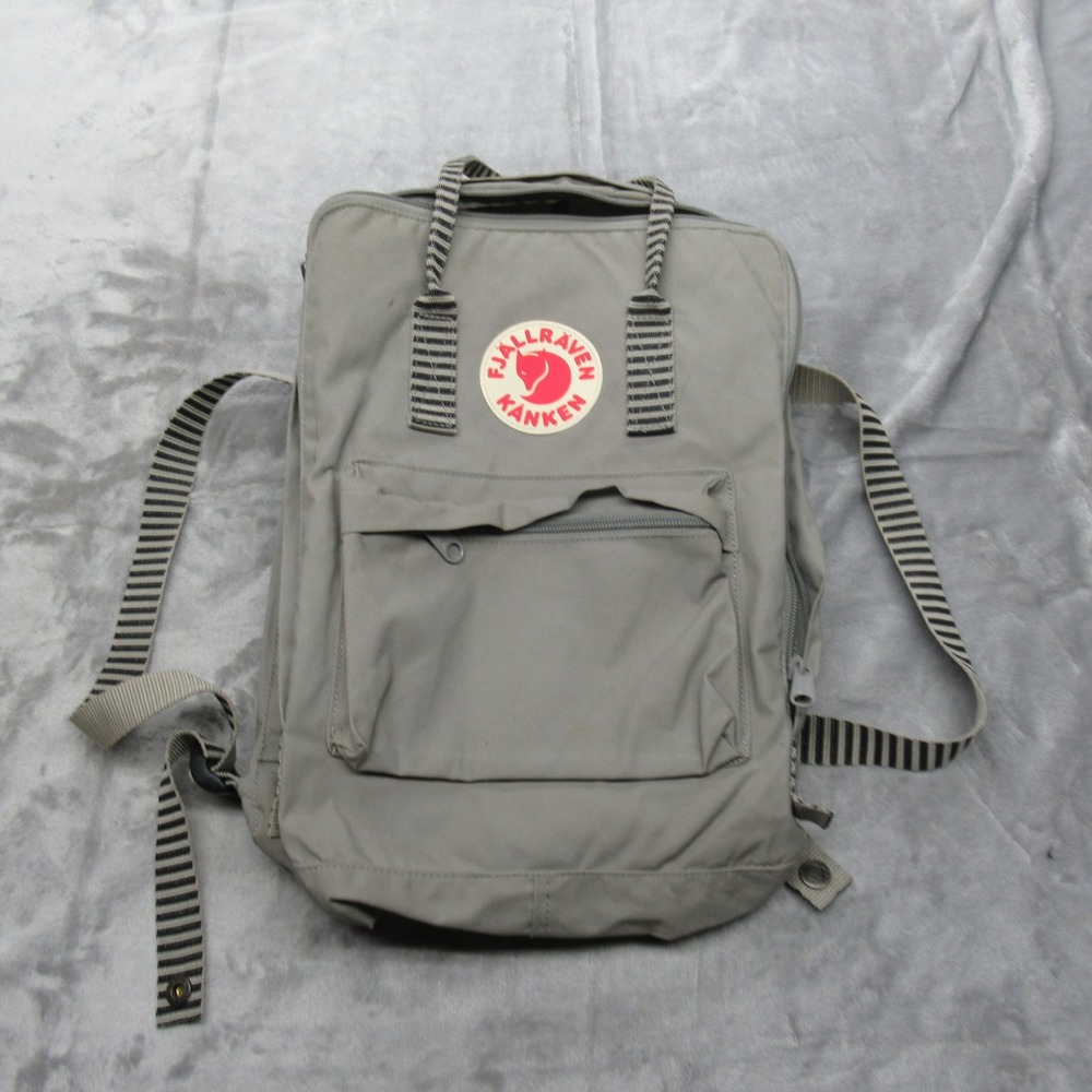 Fjallraven Kanken Backpack Gray Mini School Travel Bag Unisex Work Waxed‎ Rain
